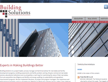 Tablet Screenshot of buildingsolns.com